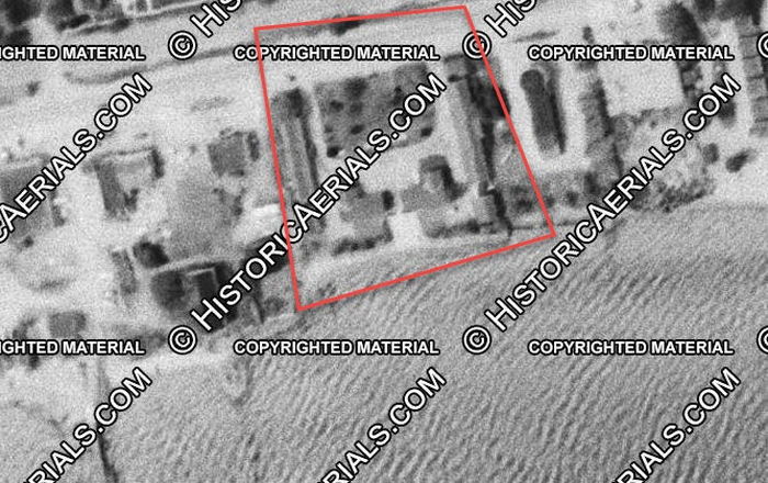 Martins Motel - 1958 Aerial (newer photo)